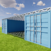 lightweight metal beam in construction