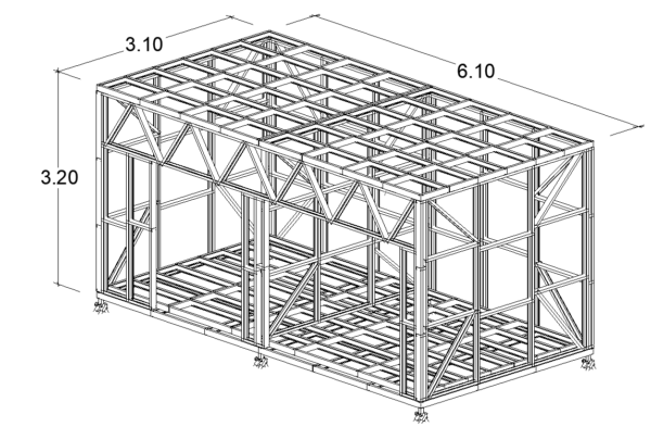 Garden House Structure