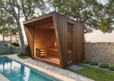 Outdoor Sauna Structure