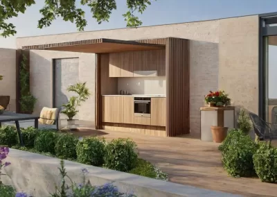 Outdoor Kitchen Structure