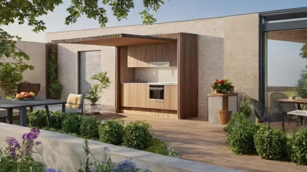 Outdoor Kitchen Structure