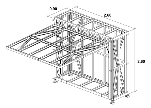 Outdoor Kitchen Structure