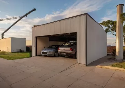 metal structure garage