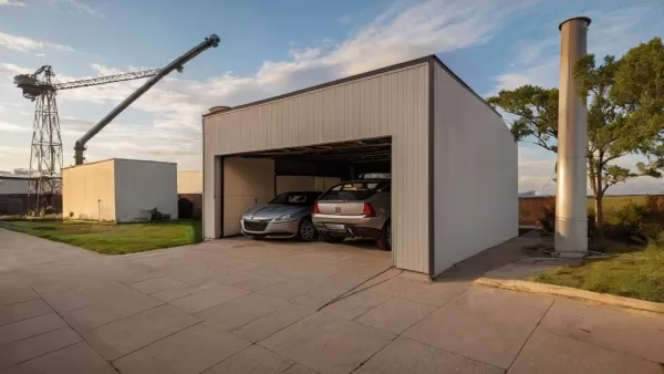 metal structure garage